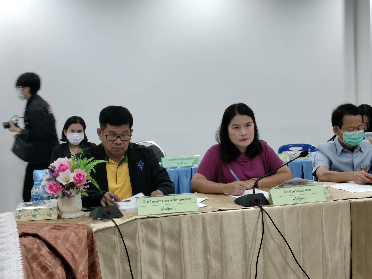 พช.หนองคาย ประชุมคณะทำงานบริหารการจัดเก็บข้อมูลความจำเป็นพื้นฐาน (จปฐ.) ข้อมูลพื้นฐานระดับหมู่บ้าน (กชช.2ค) ด้วยเครื่องมืออิเล็กทรอนิกส์ ระดับจังหวัด ปี 2566