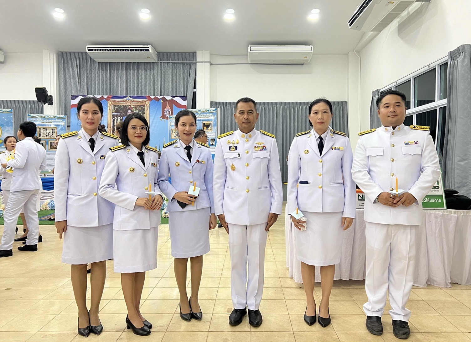 พช.หนองคาย ร่วมพิธีถวายเครื่องราชสักการะ วางพานพุ่ม และพิธีจุดเทียนชัยถวายพระพรชัยมงคล สมเด็จพระนางเจ้าสิริกิตติ์ พระบรมราชินีนาถ พระบรมราชชนนีพันปีหลวง เนื่องในโอกาสมหามงคลเฉลิมพระชนมพรรษา 91 พรรษา 12 สิงหาคม 2566