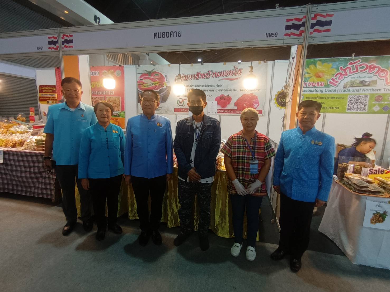 งานยิ่งใหญ่แห่งปี จังหวัดหนองคาย ร่วมพิธีเปิดงาน “ศิลปาชีพประทีปไทย OTOP หลอมดวงใจ ด้วยพระบารมี” ปี 2566