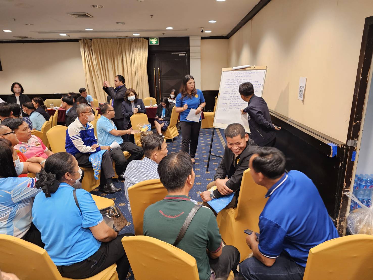 พช.หนองคาย นำคณะหมู่บ้านต้นกล้ากองทุนแม่ของแผ่นดิน ร่วมโครงการประชุมเชิงปฏิบัติการเพื่อเตรียมความพร้อมหมู่บ้านฯ ในการเข้ารับพระราชทานเงินขวัญถุงกองทุนแม่ของแผ่นดิน ปี 2566