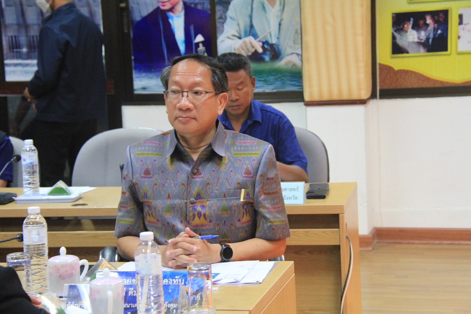 พช.หนองคาย ร่วมประชุมโครงการประชุมเชิงปฏิบัติการทบทวนแผนพัฒนาจังหวัดหนองคาย พ.ศ.2566-2570