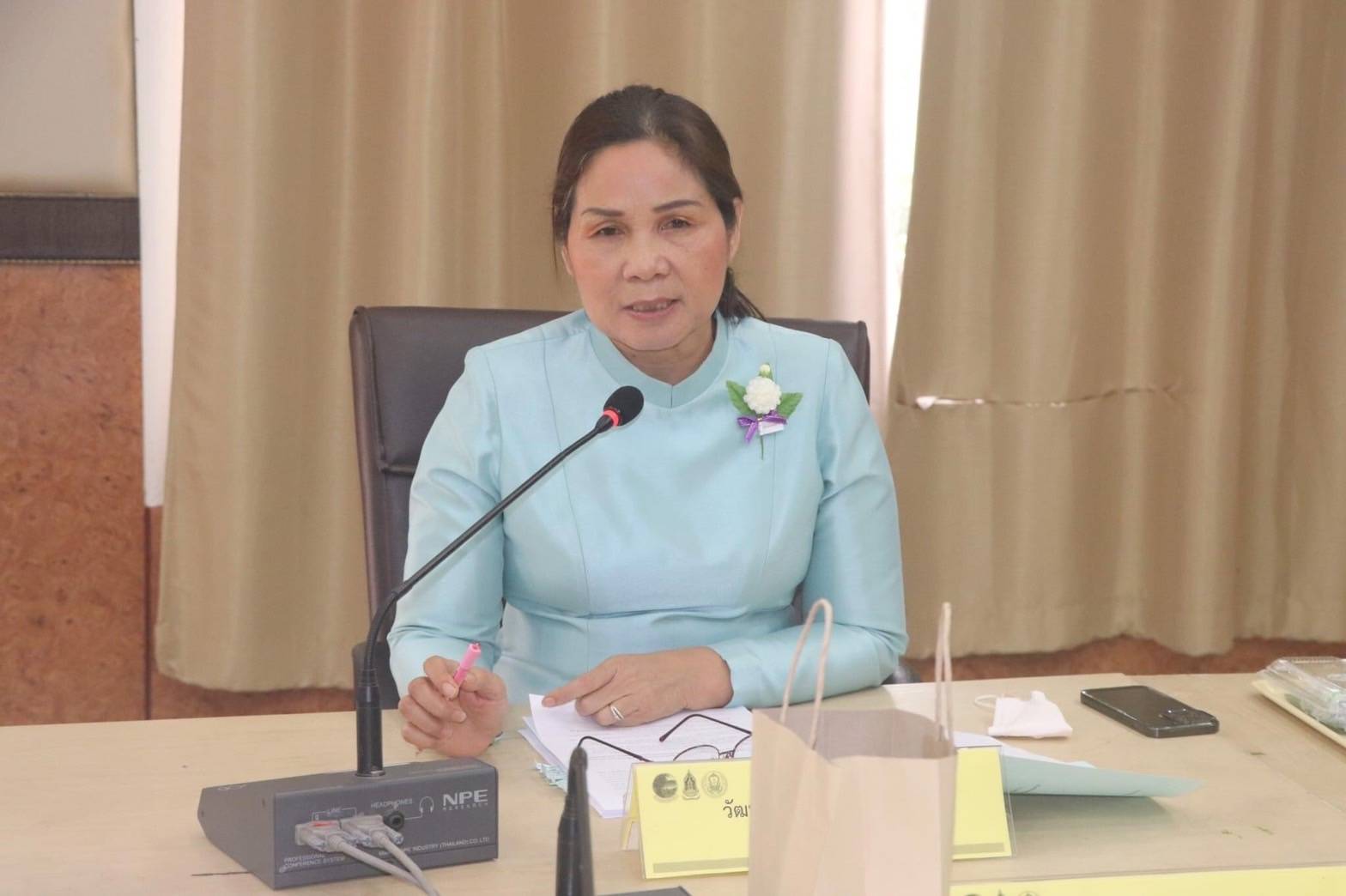 พช.หนองคาย ร่วมการประชุมคณะอนุกรรมการส่งเสริมคุณธรรมจังหวัดหนองคาย ครั้งที่ 3/2566