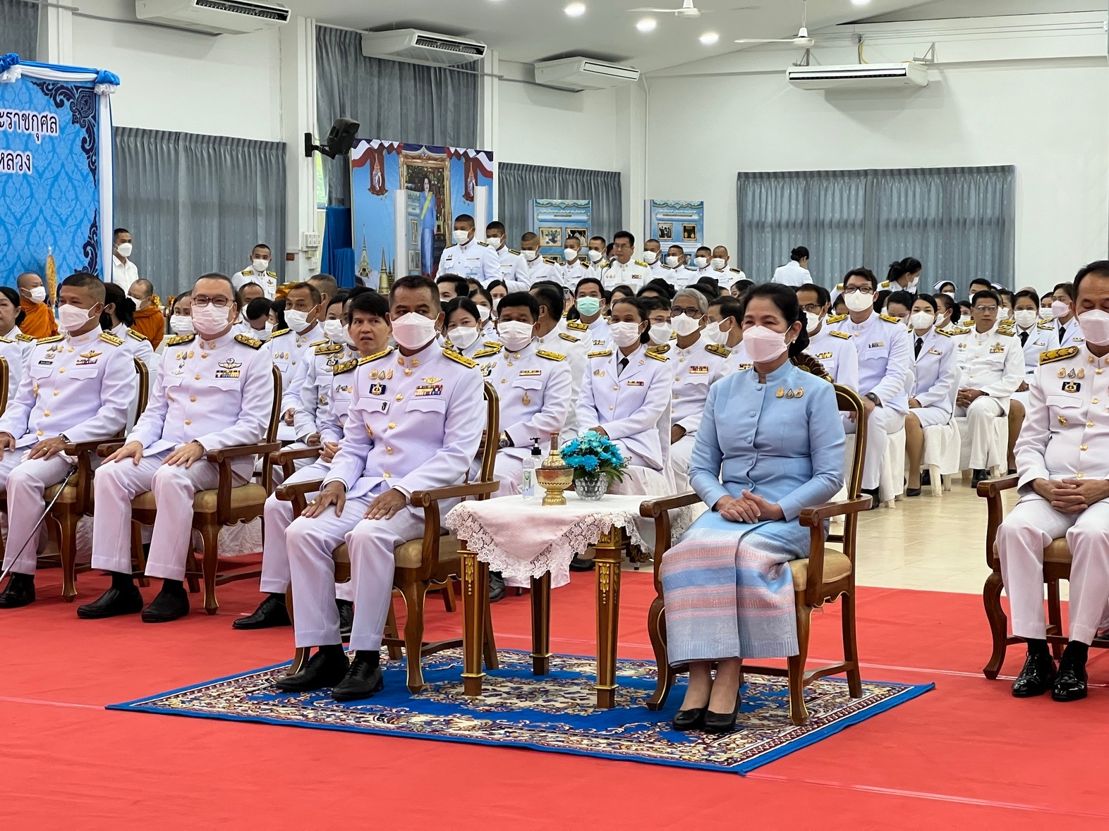 พช.หนองคาย ร่วมกิจกรรมทำบุญตักบาตรและพิธีทางศาสนามหามงคล วันแม่แห่งชาติ 12 สิงหาคม 2566