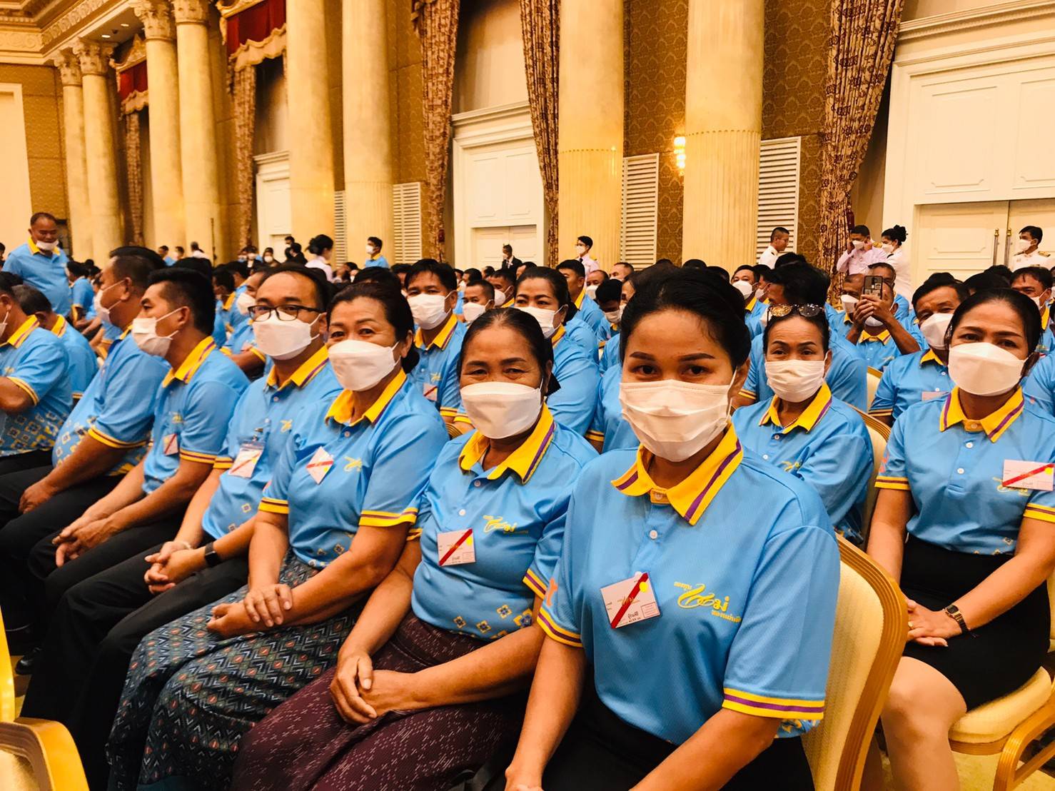 ผวจ.หนองคาย นำคณะหมู่บ้านต้นกล้ากองทุนแม่ของแผ่นดิน เข้ารับพระราชทานเงินขวัญถุงกองทุนแม่ของแผ่นดิน ปี 2566