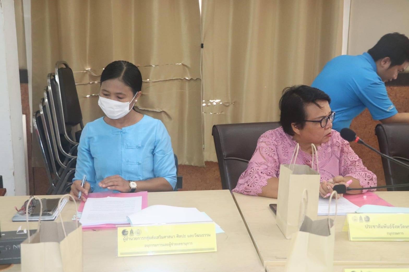 พช.หนองคาย ร่วมการประชุมคณะอนุกรรมการส่งเสริมคุณธรรมจังหวัดหนองคาย ครั้งที่ 3/2566