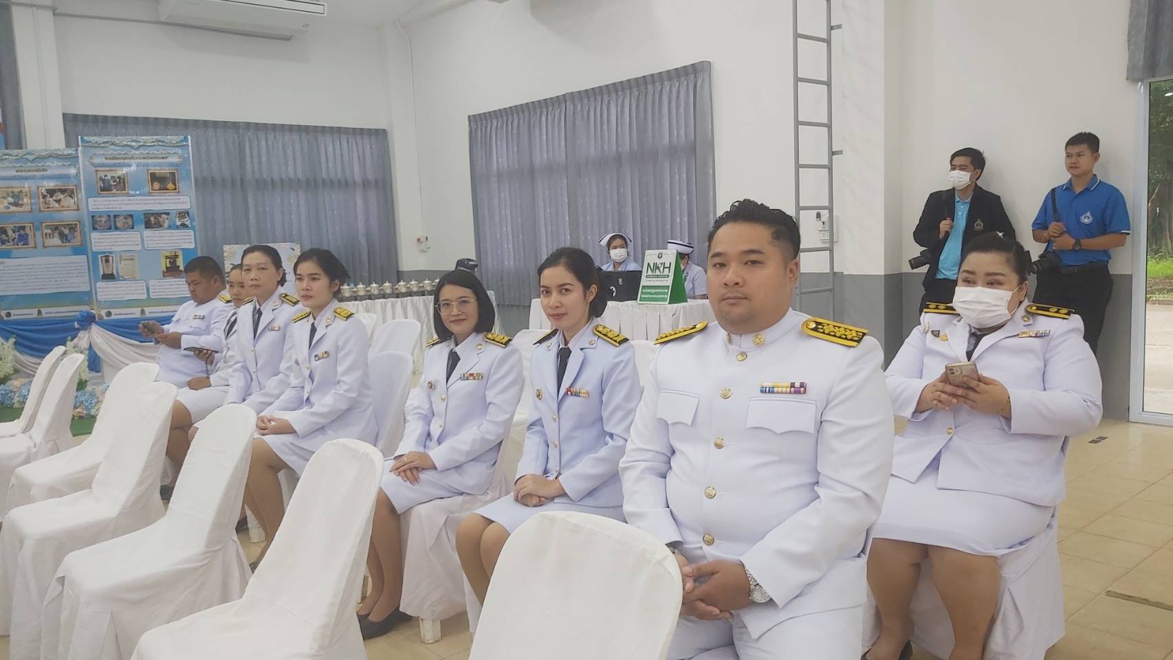 พช.หนองคาย ร่วมกิจกรรมทำบุญตักบาตรและพิธีทางศาสนามหามงคล วันแม่แห่งชาติ 12 สิงหาคม 2566