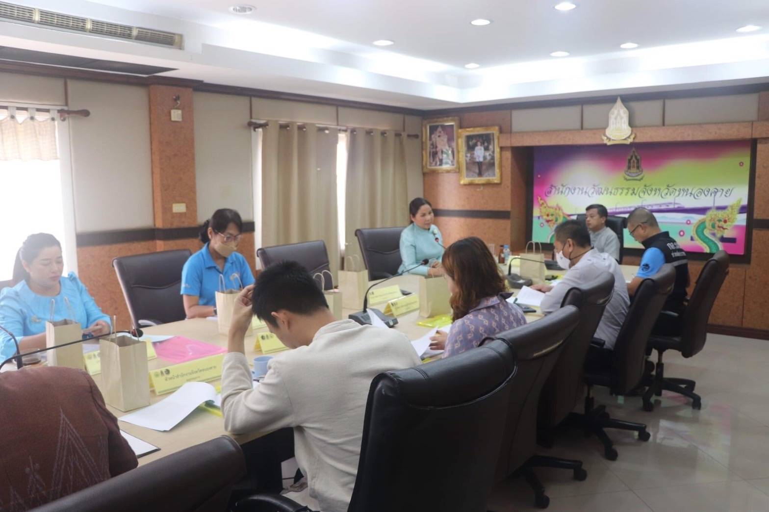 พช.หนองคาย ร่วมการประชุมคณะอนุกรรมการส่งเสริมคุณธรรมจังหวัดหนองคาย ครั้งที่ 3/2566