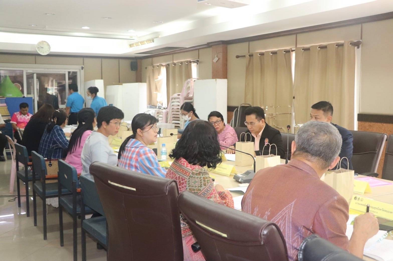 พช.หนองคาย ร่วมการประชุมคณะอนุกรรมการส่งเสริมคุณธรรมจังหวัดหนองคาย ครั้งที่ 3/2566