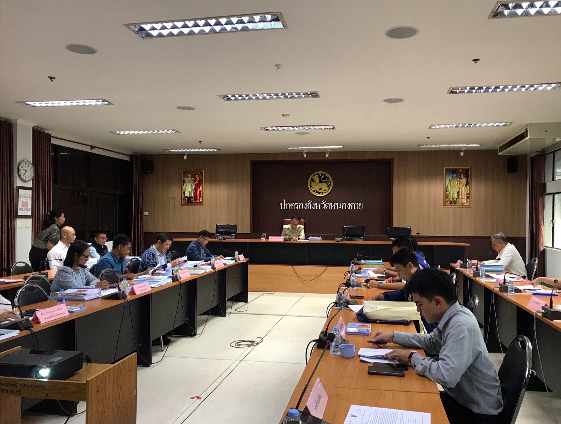 พช. หนองคาย ร่วมประชุมคณะทำงานกลั่นกรองแผนพัฒนาอำเภอ แผนพัฒนาอำเภอ 5 ปี (พ.ศ.2566-2570) ฉบับทบทวน ปี พ.ศ.2566