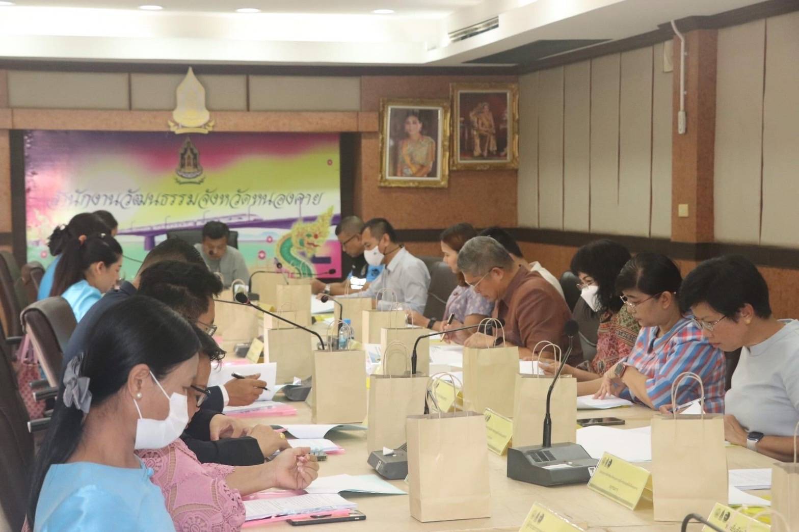 พช.หนองคาย ร่วมการประชุมคณะอนุกรรมการส่งเสริมคุณธรรมจังหวัดหนองคาย ครั้งที่ 3/2566