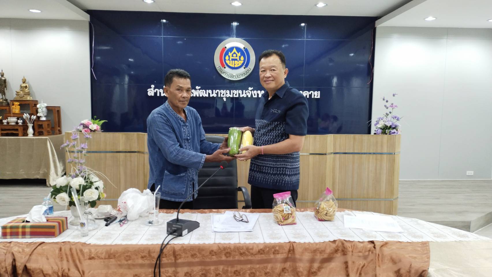 พช.หนองคาย ดำเนินโครงการส่งเสริมการพัฒนากลไกและโครงสร้างดูดซับมูลค่าทางเศรษฐกิจและการกระจายรายได้กลับสู่ท้องถิ่น