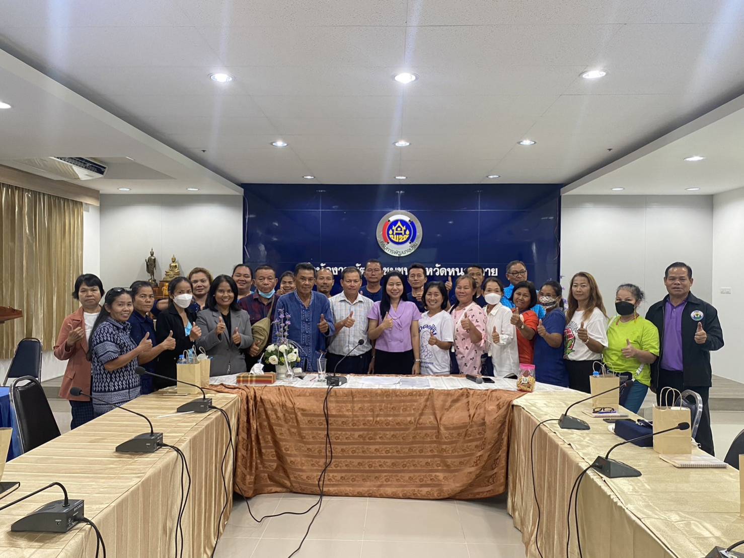 พช.หนองคาย ดำเนินโครงการส่งเสริมการพัฒนากลไกและโครงสร้างดูดซับมูลค่าทางเศรษฐกิจและการกระจายรายได้กลับสู่ท้องถิ่น