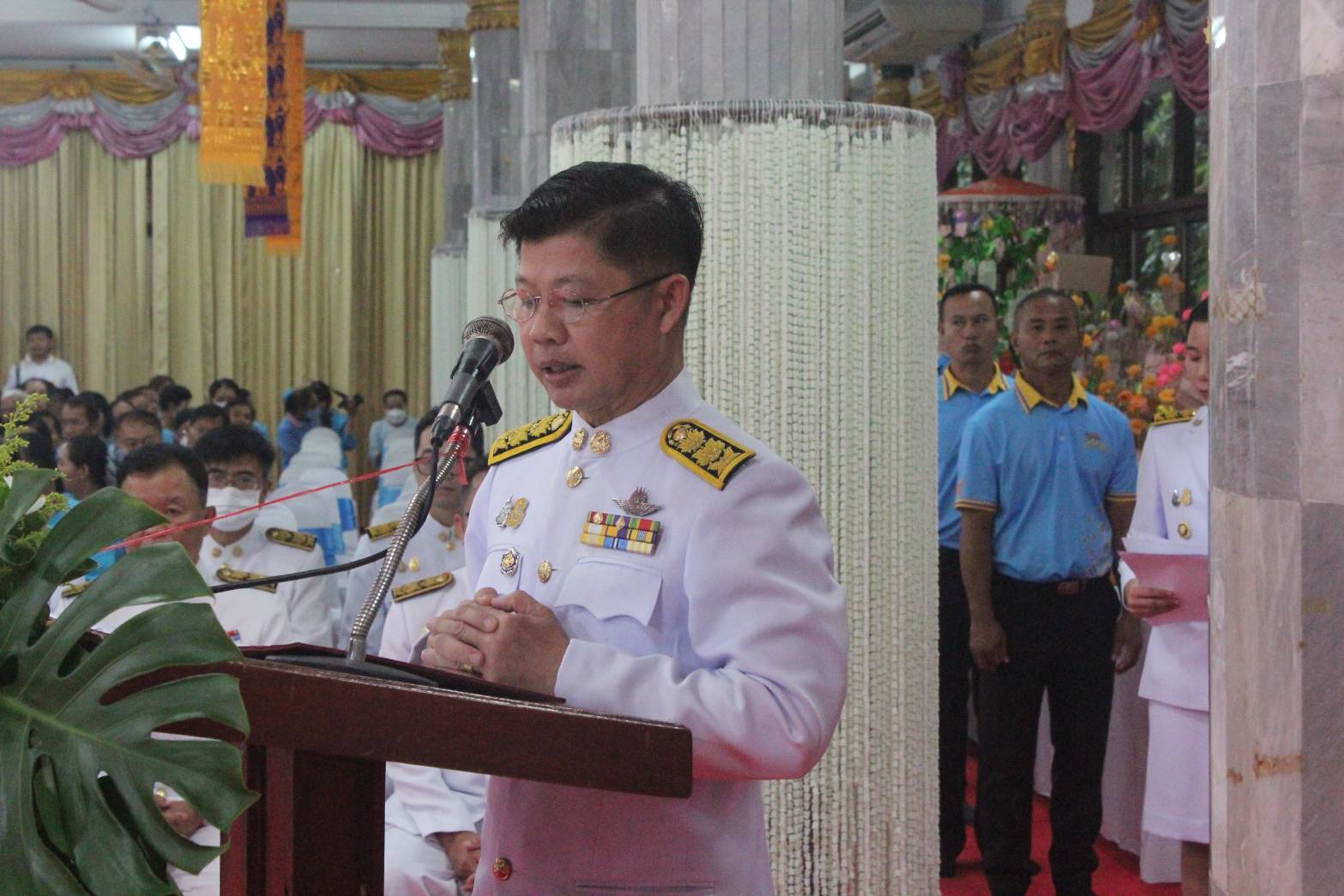 จังหวัดหนองคาย จัดพิธีมอบเงินพระราชทานขวัญถุงกองทุนแม่ของแผ่นดิน และกิจกรรมทอดผ้าป่าเฉลิมพระเกียรติ สมเด็จพระนางเจ้าสิริกิติ์ พระบรมราชินีนาถ พระบรมราชชนนีพันปีหลวง เนื่องในโอกาสมหามงคลเฉลิมพระชนมพรรษา 91 พรรษา 12 สิงหาคม 2566