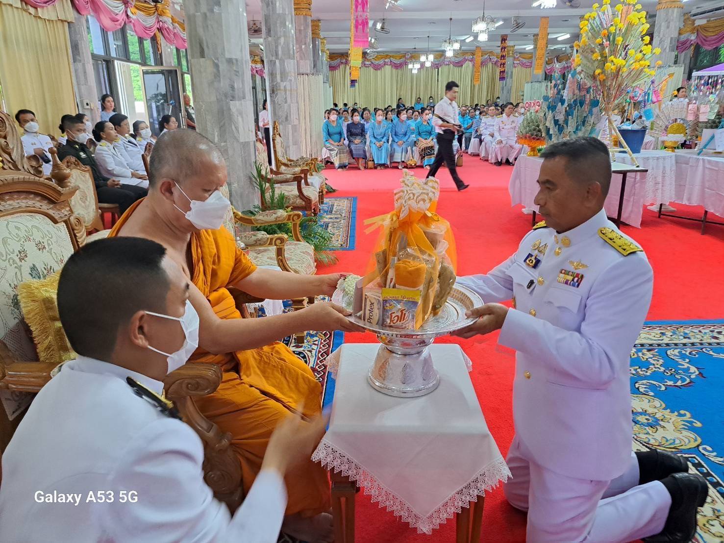 จังหวัดหนองคาย จัดพิธีมอบเงินพระราชทานขวัญถุงกองทุนแม่ของแผ่นดิน และกิจกรรมทอดผ้าป่าเฉลิมพระเกียรติ สมเด็จพระนางเจ้าสิริกิติ์ พระบรมราชินีนาถ พระบรมราชชนนีพันปีหลวง เนื่องในโอกาสมหามงคลเฉลิมพระชนมพรรษา 91 พรรษา 12 สิงหาคม 2566