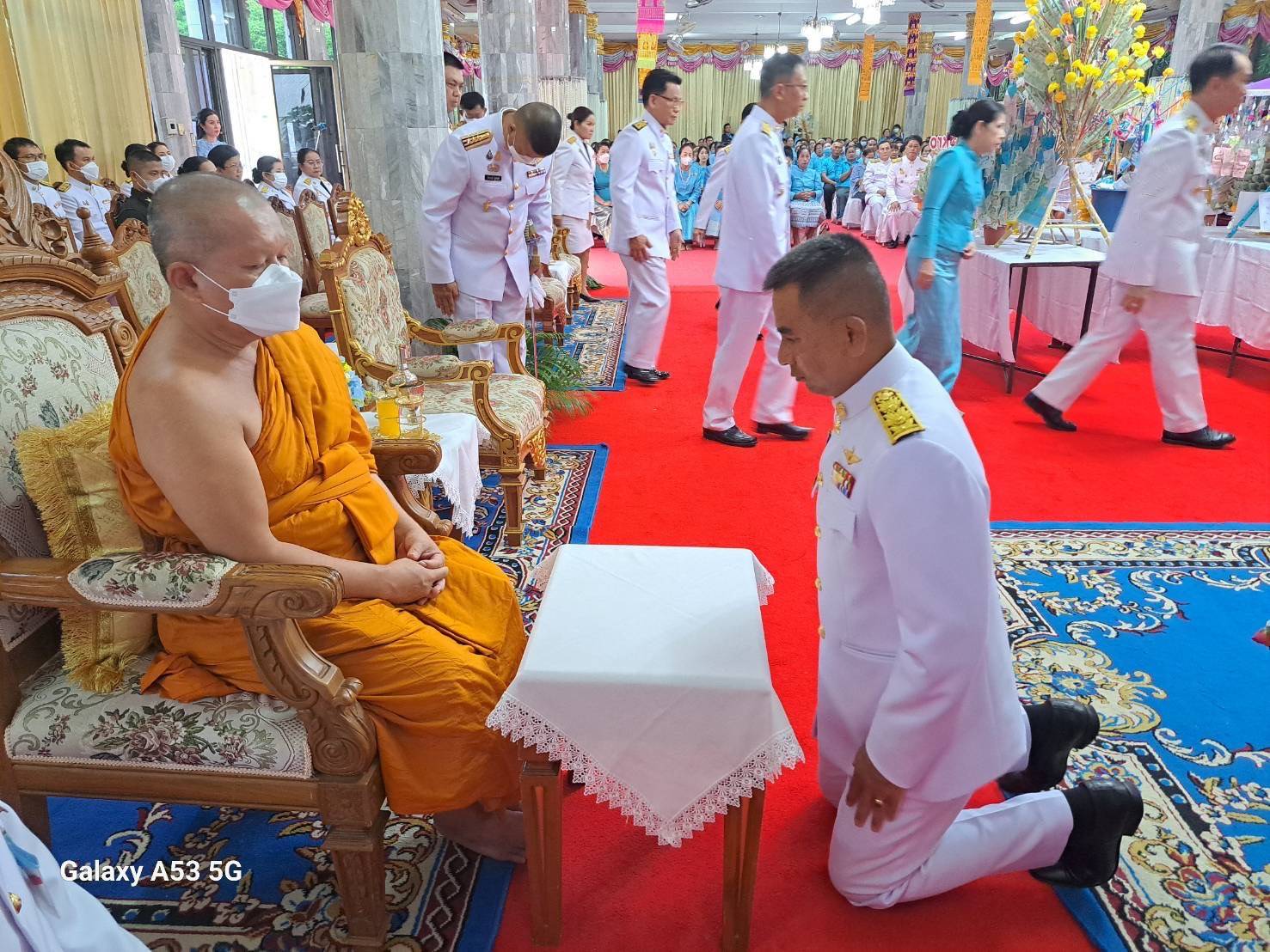 จังหวัดหนองคาย จัดพิธีมอบเงินพระราชทานขวัญถุงกองทุนแม่ของแผ่นดิน และกิจกรรมทอดผ้าป่าเฉลิมพระเกียรติ สมเด็จพระนางเจ้าสิริกิติ์ พระบรมราชินีนาถ พระบรมราชชนนีพันปีหลวง เนื่องในโอกาสมหามงคลเฉลิมพระชนมพรรษา 91 พรรษา 12 สิงหาคม 2566