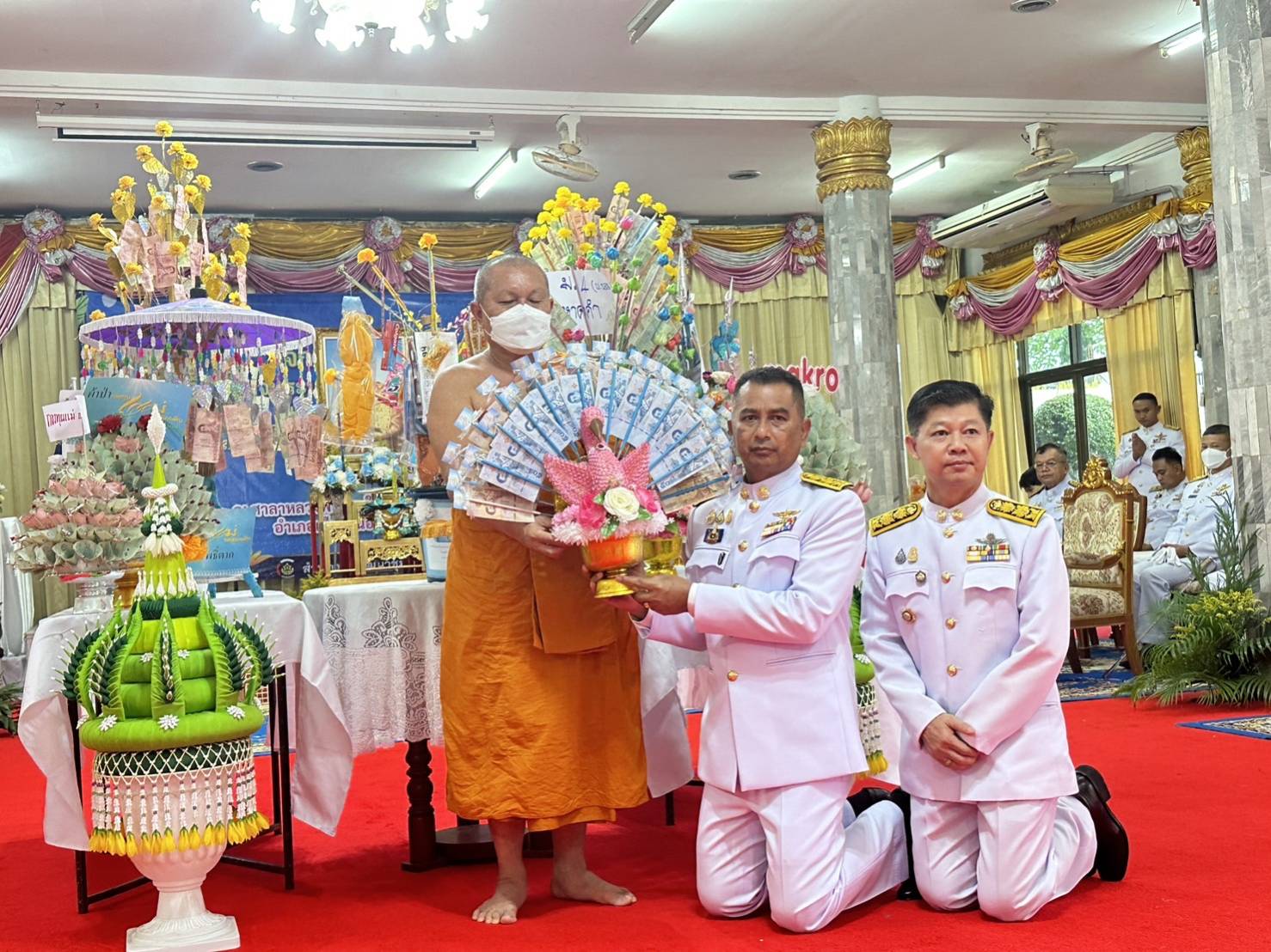 จังหวัดหนองคาย จัดพิธีมอบเงินพระราชทานขวัญถุงกองทุนแม่ของแผ่นดิน และกิจกรรมทอดผ้าป่าเฉลิมพระเกียรติ สมเด็จพระนางเจ้าสิริกิติ์ พระบรมราชินีนาถ พระบรมราชชนนีพันปีหลวง เนื่องในโอกาสมหามงคลเฉลิมพระชนมพรรษา 91 พรรษา 12 สิงหาคม 2566