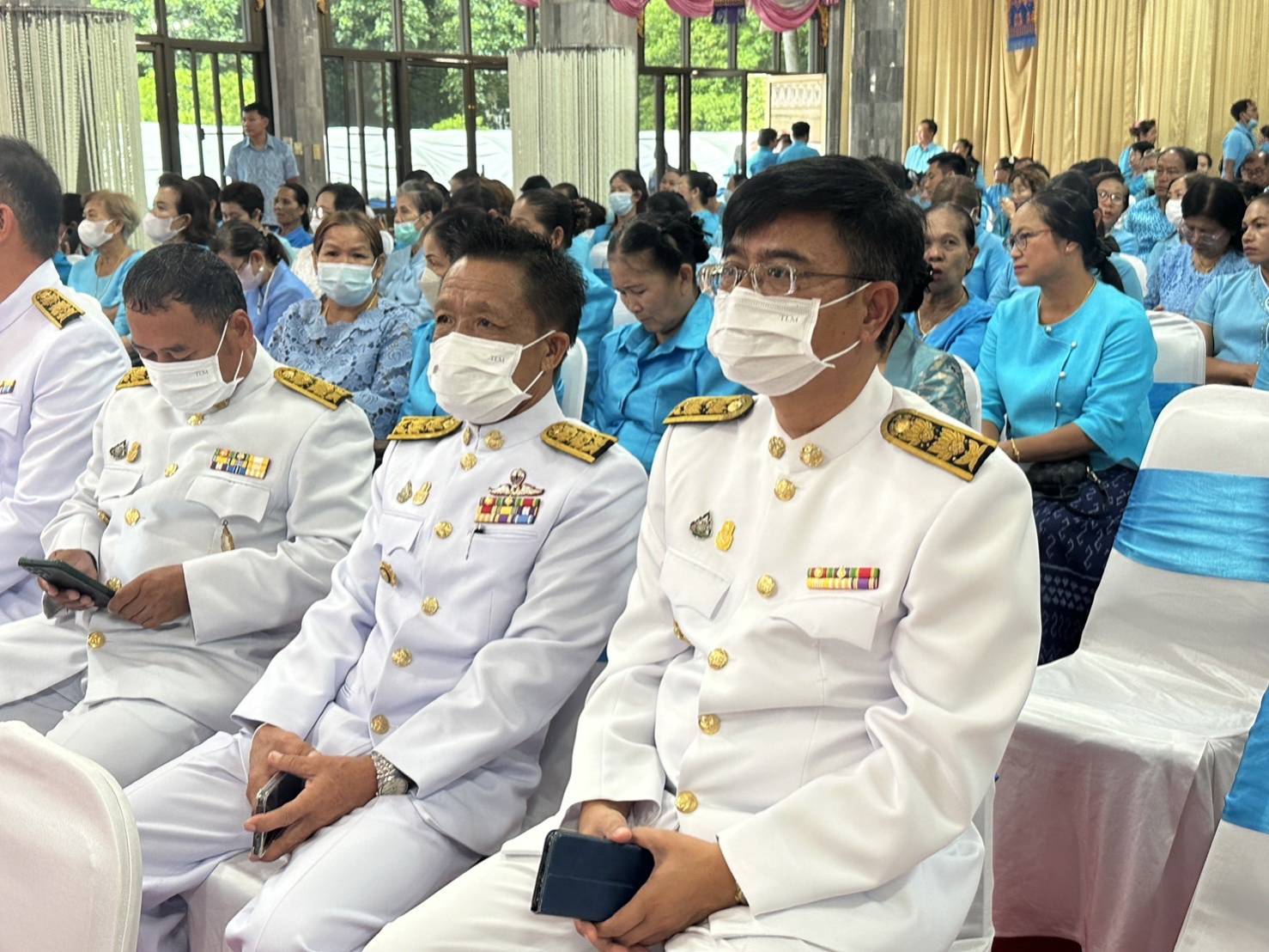 จังหวัดหนองคาย จัดพิธีมอบเงินพระราชทานขวัญถุงกองทุนแม่ของแผ่นดิน และกิจกรรมทอดผ้าป่าเฉลิมพระเกียรติ สมเด็จพระนางเจ้าสิริกิติ์ พระบรมราชินีนาถ พระบรมราชชนนีพันปีหลวง เนื่องในโอกาสมหามงคลเฉลิมพระชนมพรรษา 91 พรรษา 12 สิงหาคม 2566