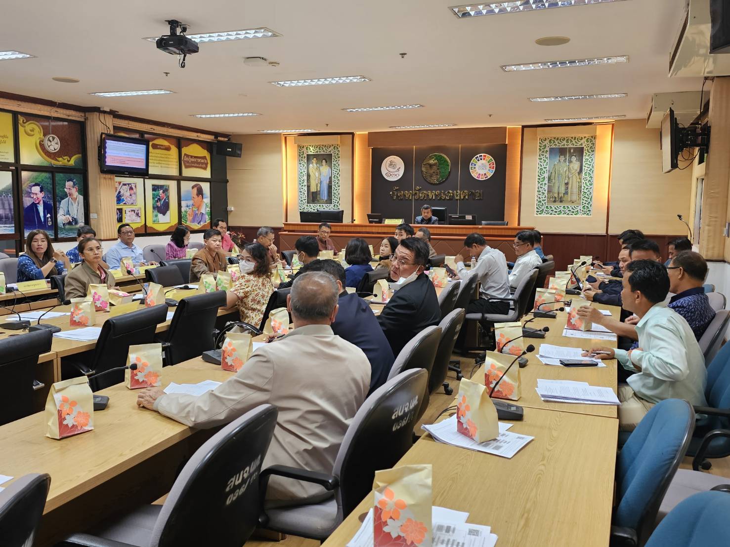 พช.หนองคาย ร่วมการประชุมผู้บริการองค์กรปกครองส่วนท้องถิ่น ครั้งที่ 4/2566 ประจำเดือนกันยายน 2566