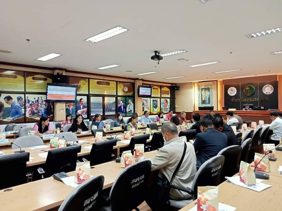 พช.หนองคาย ร่วมการประชุมผู้บริการองค์กรปกครองส่วนท้องถิ่น ครั้งที่ 4/2566 ประจำเดือนกันยายน 2566