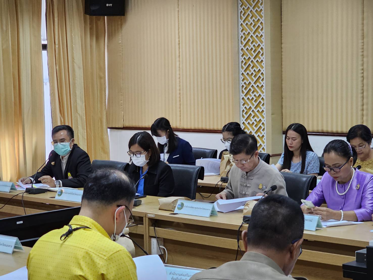 พช.หนองคาย ร่วมการประชุมคณะกรรมการผลักดันการดำเนินงานตามแผนแม่บทภายใต้ยุทธศาสตร์ชาติ ประเด็นการต่อต้านการทุจริตและประพฤติมิชอบจังหวัดหนองคาย ครั้งที่ 3/2566