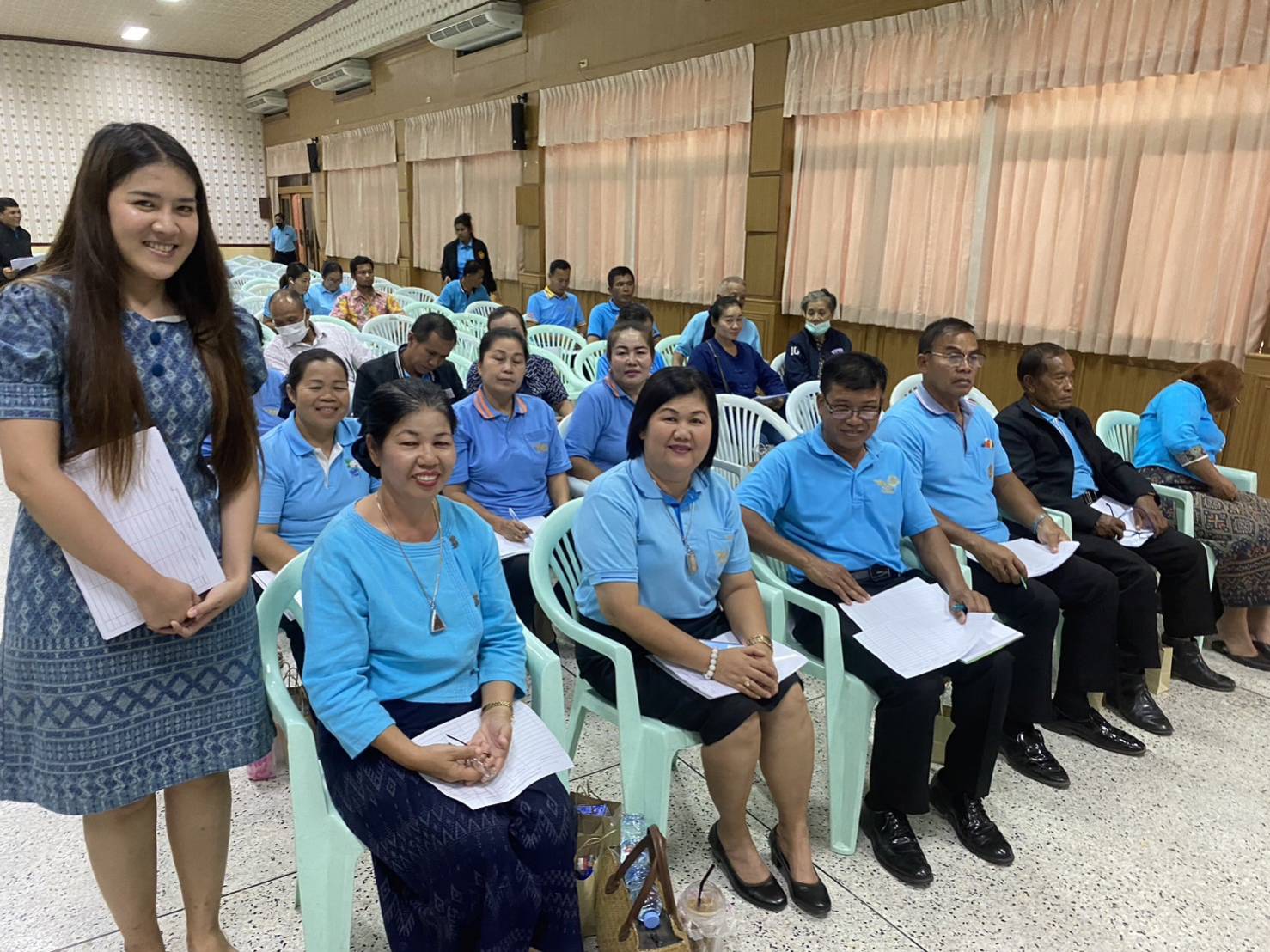 จังหวัดหนองคาย ดำเนินโครงการกองทุนแม่ของแผ่นดิน กิจกรรมประชุมเชิงปฏิบัติการเพิ่มศักยภาพของคณะกรรมการกองทุนแม่ของแผ่นดินจังหวัดหนองคาย