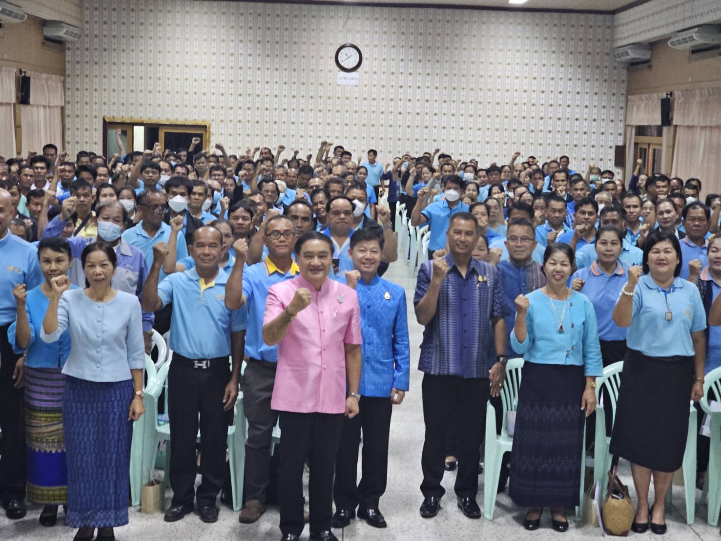 จังหวัดหนองคาย ดำเนินโครงการกองทุนแม่ของแผ่นดิน กิจกรรมประชุมเชิงปฏิบัติการเพิ่มศักยภาพของคณะกรรมการกองทุนแม่ของแผ่นดินจังหวัดหนองคาย