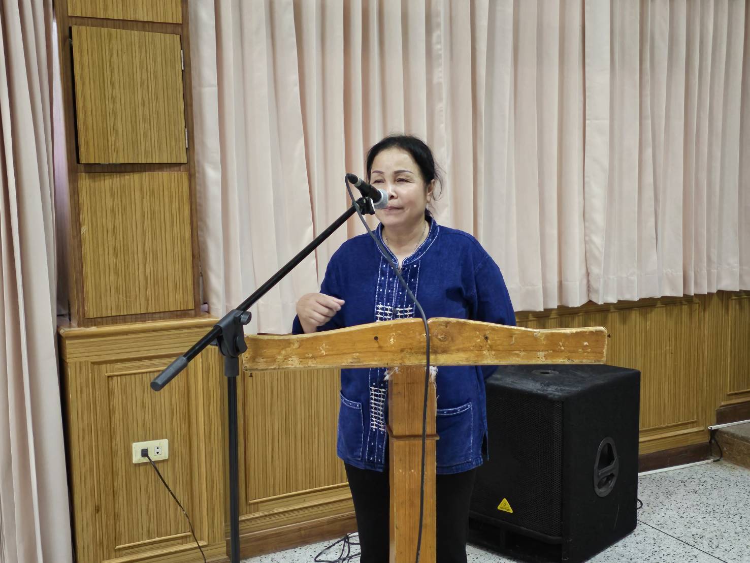 จังหวัดหนองคาย ดำเนินโครงการกองทุนแม่ของแผ่นดิน กิจกรรมประชุมเชิงปฏิบัติการเพิ่มศักยภาพของคณะกรรมการกองทุนแม่ของแผ่นดินจังหวัดหนองคาย