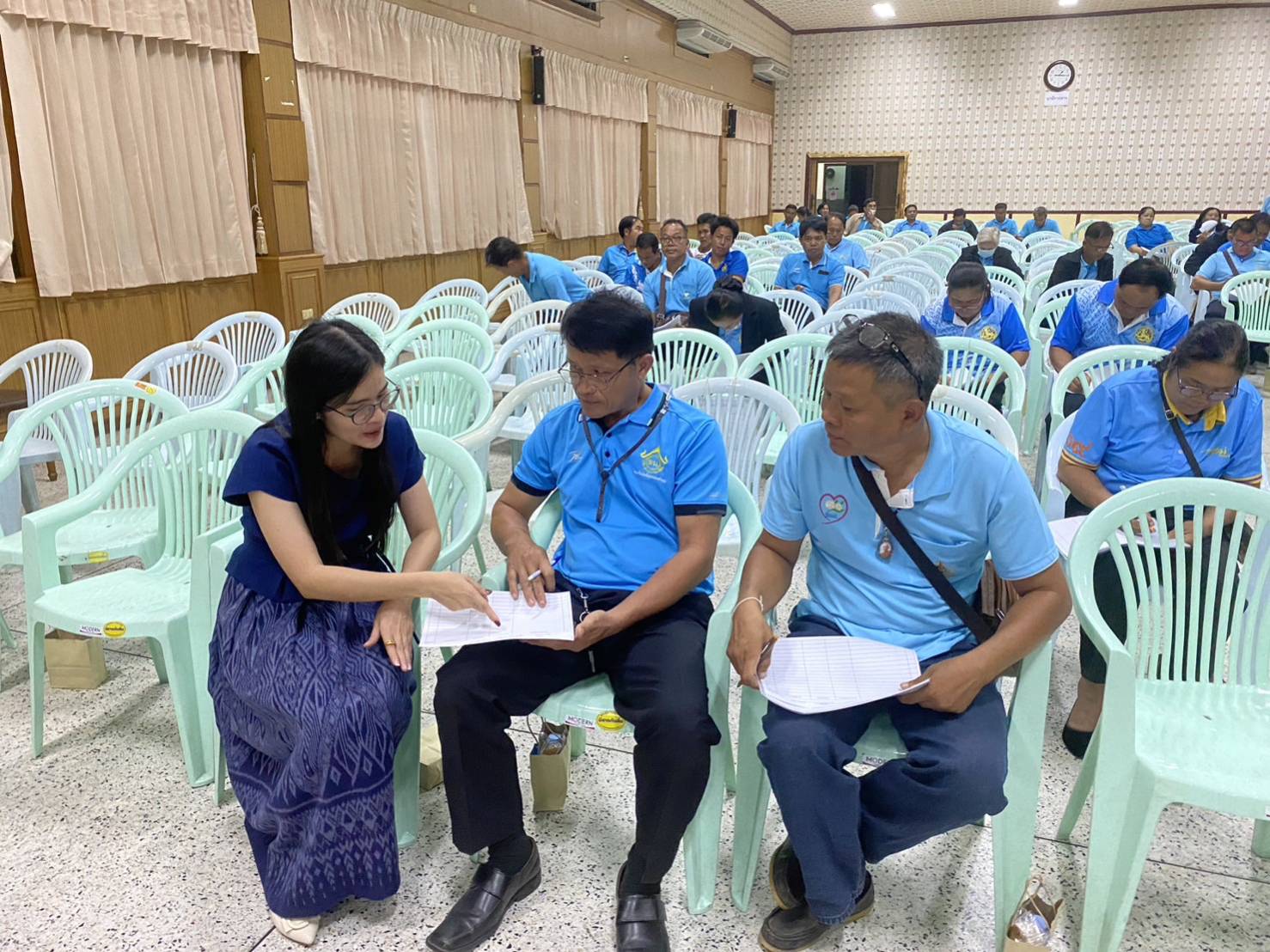 จังหวัดหนองคาย ดำเนินโครงการกองทุนแม่ของแผ่นดิน กิจกรรมประชุมเชิงปฏิบัติการเพิ่มศักยภาพของคณะกรรมการกองทุนแม่ของแผ่นดินจังหวัดหนองคาย