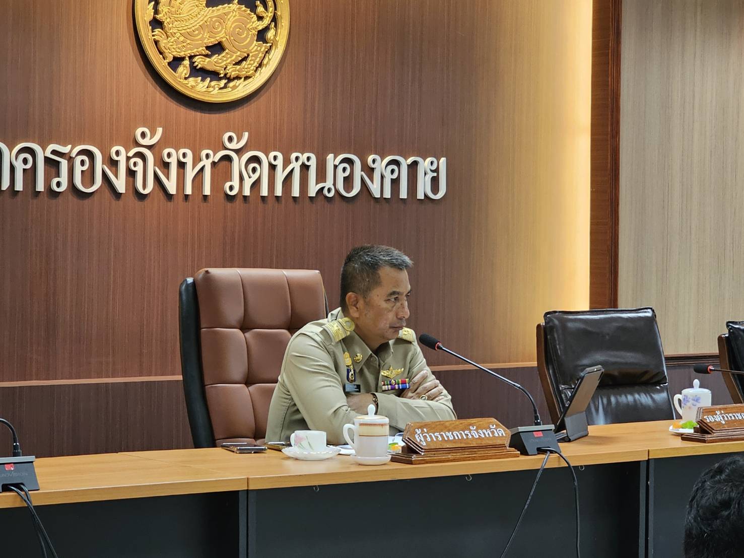 พช.หนองคาย ร่วมการประชุมนายอำเภอและหัวหน้าส่วนราชการสังกัดกระทรวงมหาดไทย ครั้งที่ 9/2566