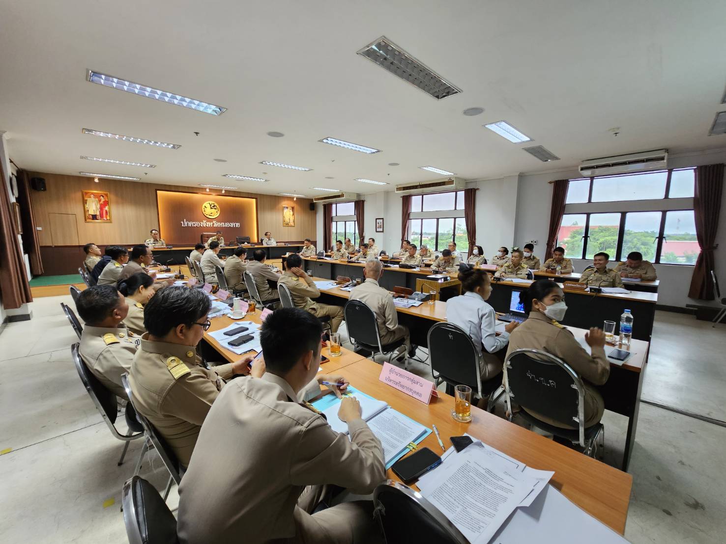 พช.หนองคาย ร่วมการประชุมนายอำเภอและหัวหน้าส่วนราชการสังกัดกระทรวงมหาดไทย ครั้งที่ 9/2566