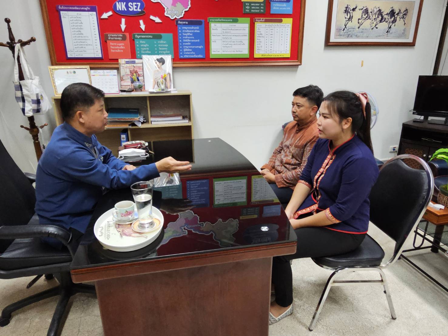 พช.หนองคาย รับรายงานตัว อาสาพัฒนา (อสพ.) รุ่นที่ 75