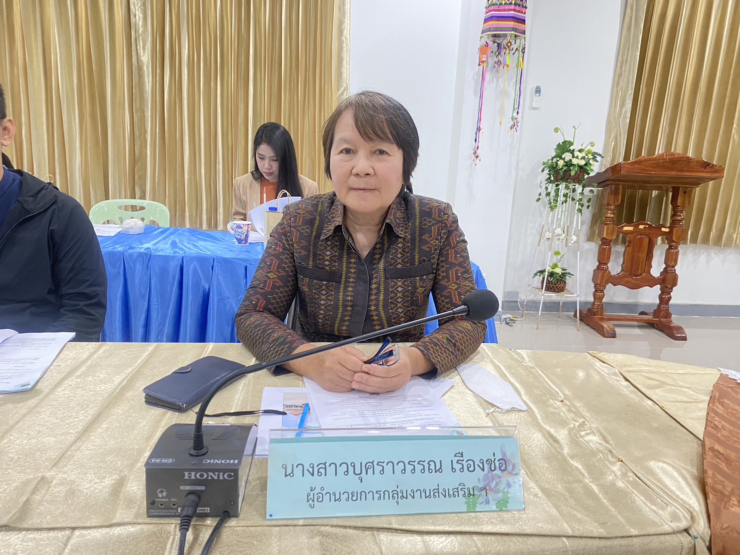 พช.หนองคาย ดำเนินการประชุมปรึกษาหารือเกี่ยวกับการบริหารจัดการศูนย์แสดงและจำหน่ายผลิตภัณฑ์ OTOP จังหวัดหนองคาย