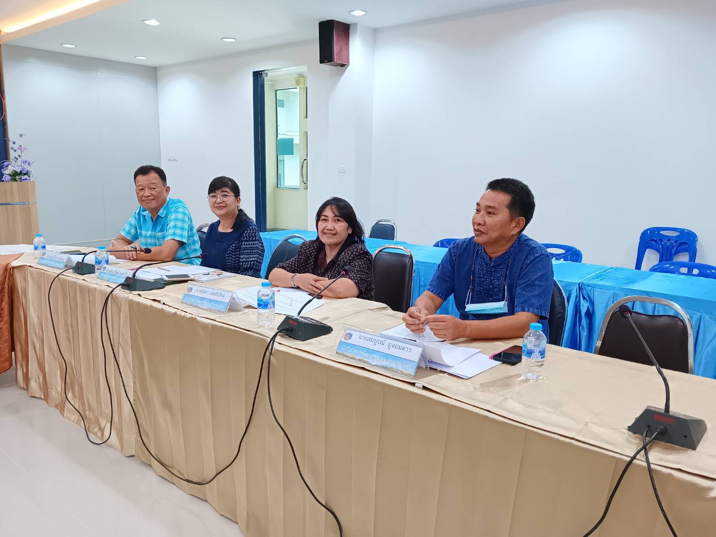 พช.หนองคาย จัดประชุมคณะทำงานพิจารณาจัดทำข้อตกลงการปฏิบัติราชการและผลการประเมินผลการปฏิบัติราชการสังกัดกรมการพัฒนาชุมชน จังหวัดหนองคาย รอบที่ 2 ประจำปีงบประมาณ พ.ศ.2566