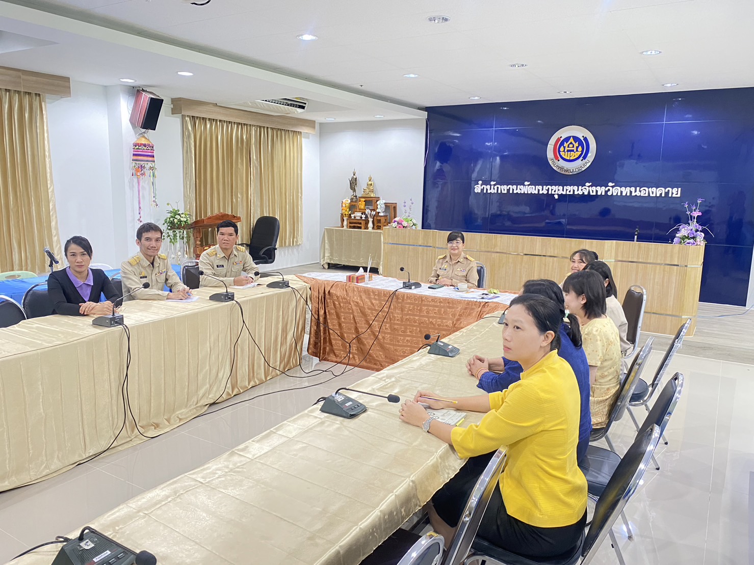 พช.หนองคาย ร่วมการประชุมกรมการพัฒนาชุมชน ครั้งที่ 9 /2566