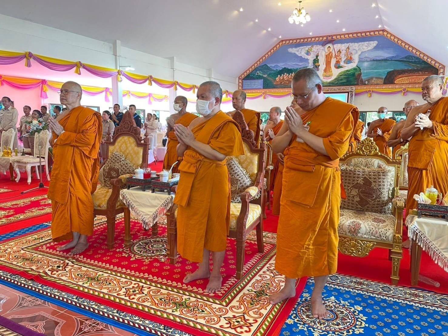 พช.หนองคาย ร่วมขับเคลื่อนโครงการ “หมู่บ้านรักษาศีล 5” ลงพื้นที่ตรวจเยี่ยมและติดตามผลการดำเนินงานโครงการสร้าง ความปรองดองสมานฉันท์โดยใช้หลักธรรมทางพระพุทธศาสนา “หมู่บ้านรักษาศีล 5 “หนตะวันออก ประจำปี 2566