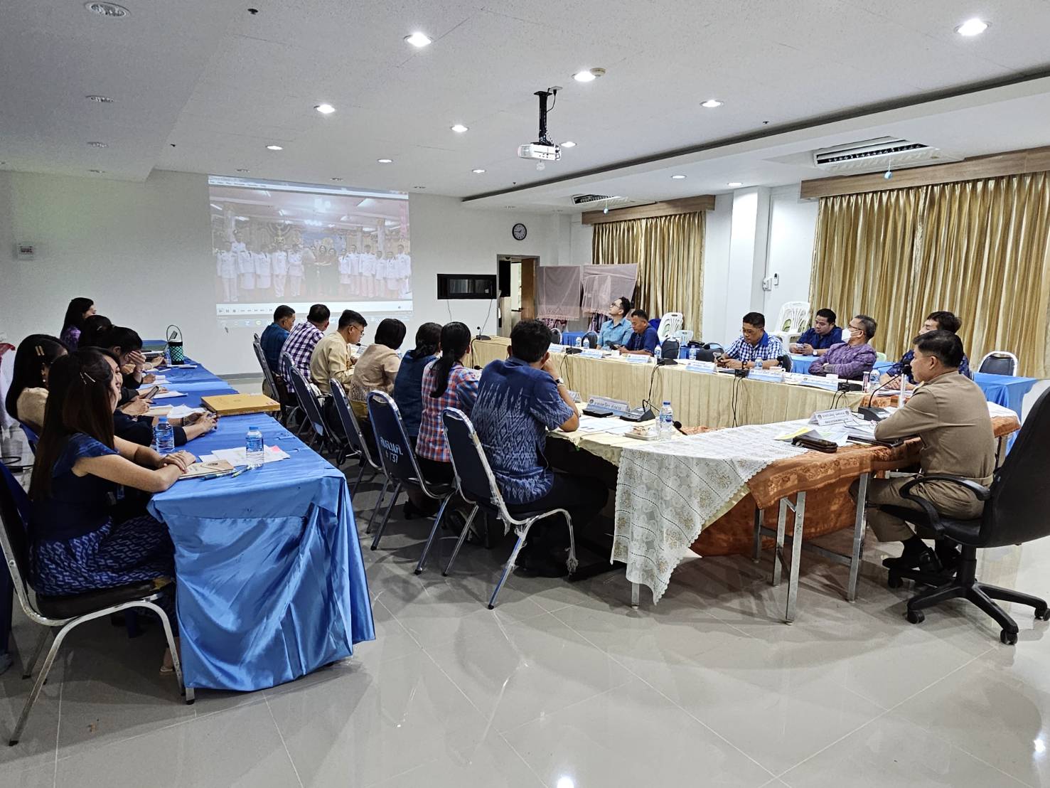 พช.หนองคาย ประชุมผู้อำนวยการกลุ่มงาน พัฒนาการอำเภอ ครั้งที่ 10 /2566