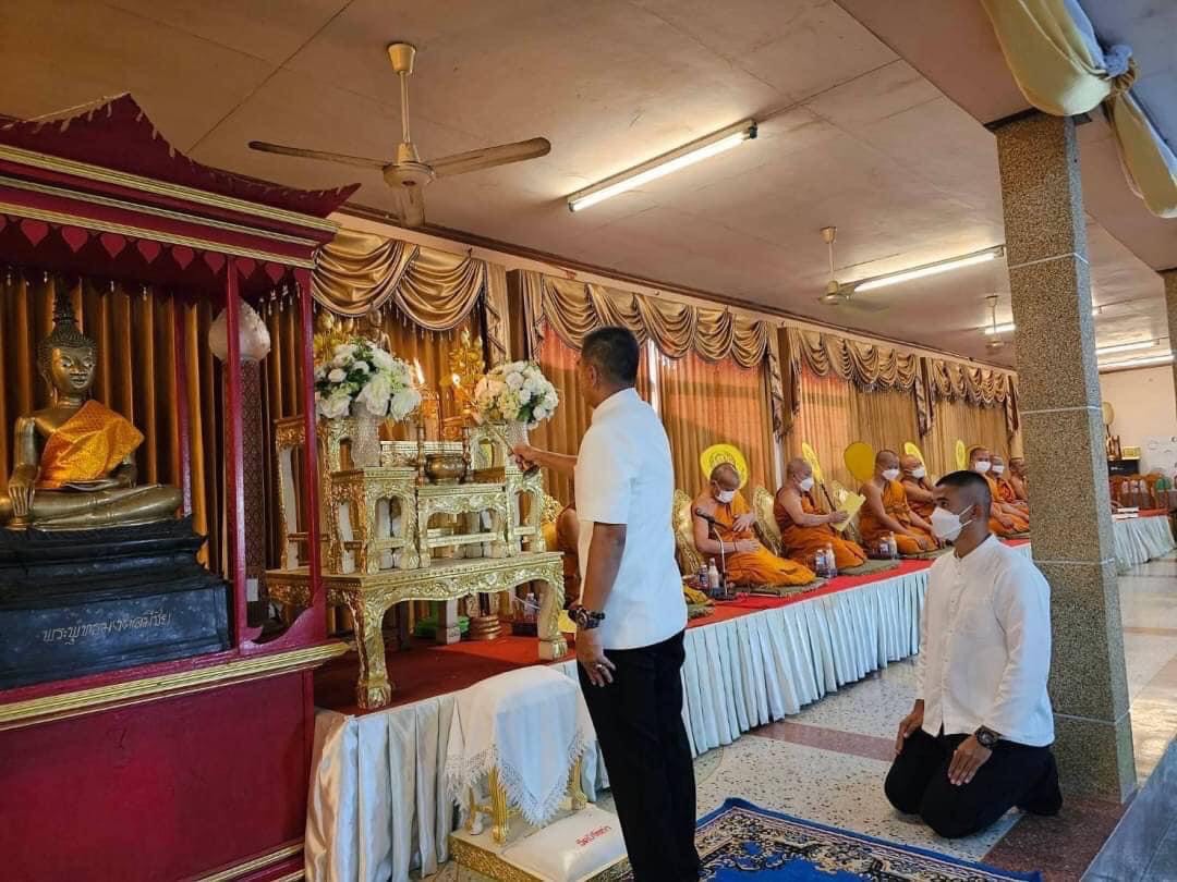 พช.หนองคาย ร่วมพิธีเจริญพระพุทธมนต์เพื่อสวดสาธยายถวายเป็นพระกุศล ถวายพระพรชัยมงคลแด่สมเด็จพระเจ้าลูกเธอ เจ้าฟ้าพัชรกิติยาภา นเรนทิราเทพยวดี กรมหลวงราชสาริณีสิริพัชร มหาวัชรราชธิดา