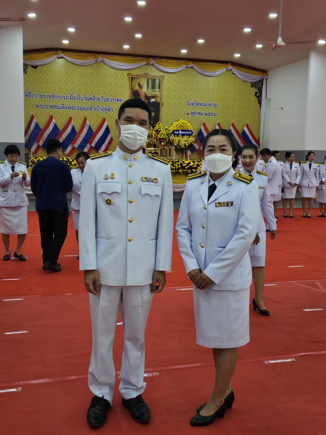 พช.หนองคาย ร่วมพิธีถวายราชสักการะเนื่องในวันคล้ายวันสวรรคตพระบาทสมเด็จพระจอมเกล้าเจ้าอยู่หัว