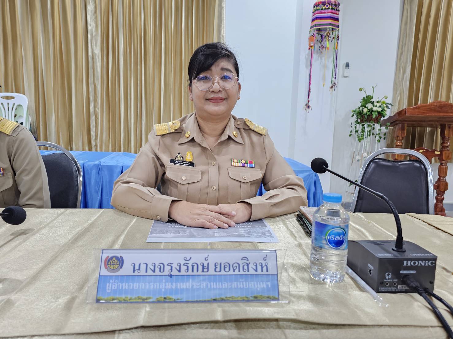 ติดอาวุธพร้อมลุย!!! พช.หนองคาย ดำเนินการฝึกอบรมหลักสูตรการฝึกอบรมก่อนปฏิบัติงานอาสาพัฒนา (อสพ.) รุ่นที่ 75