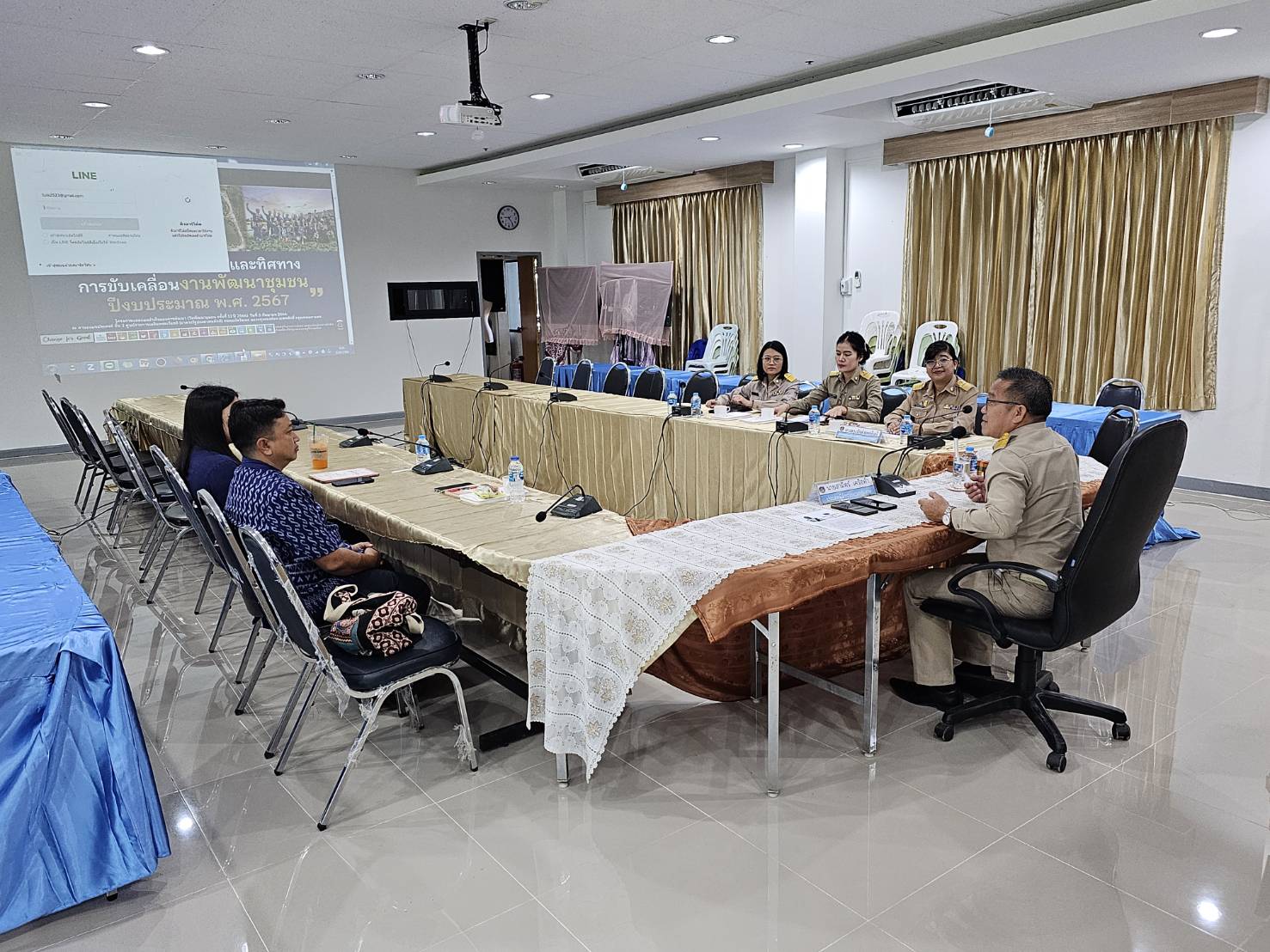 ติดอาวุธพร้อมลุย!!! พช.หนองคาย ดำเนินการฝึกอบรมหลักสูตรการฝึกอบรมก่อนปฏิบัติงานอาสาพัฒนา (อสพ.) รุ่นที่ 75