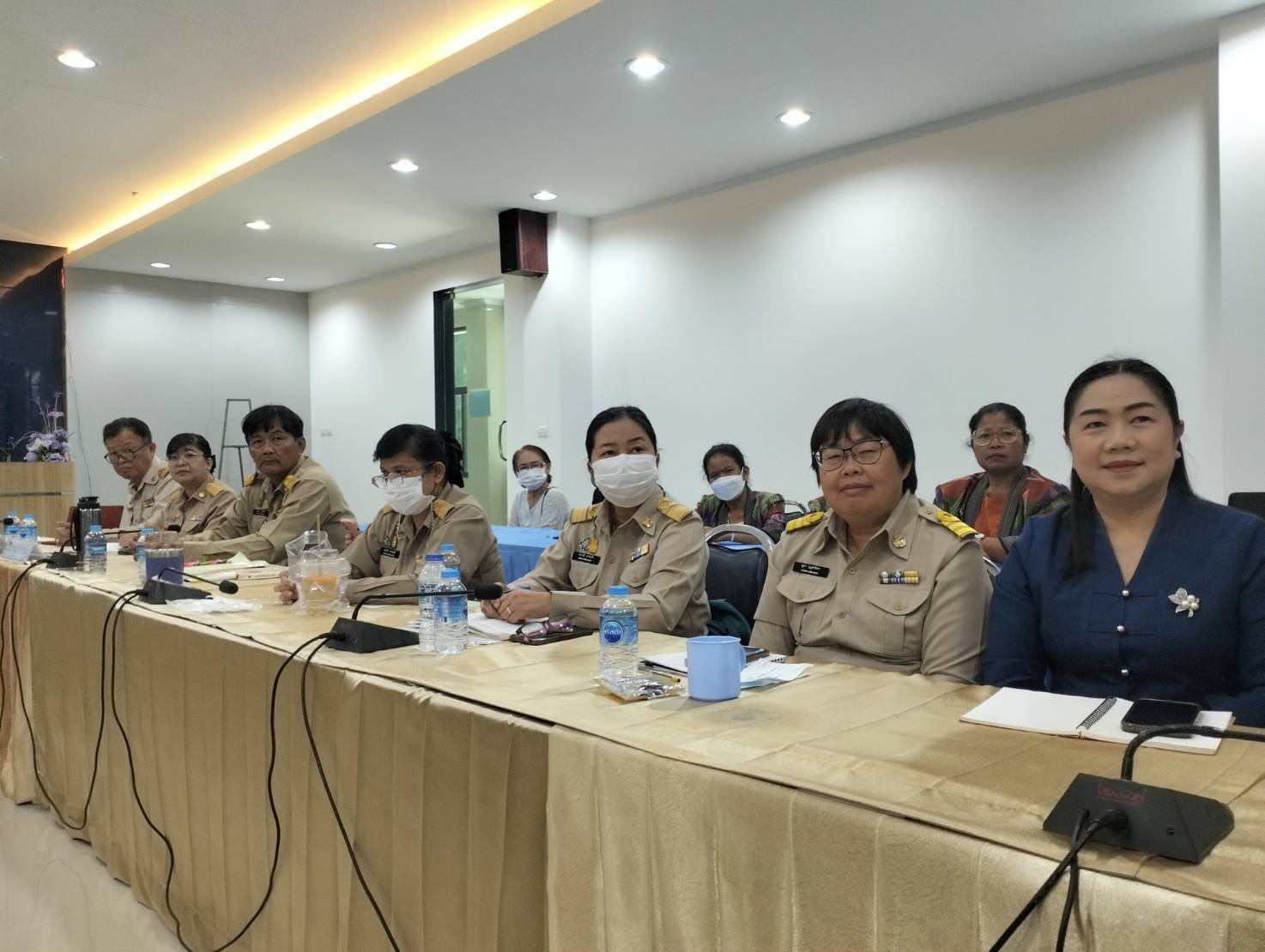 พช.หนองคาย ร่วมการประชุมรับมอบนโยบายและแนวทางการดำเนินงานของรัฐมนตรีกระทรวงมหาดไทย