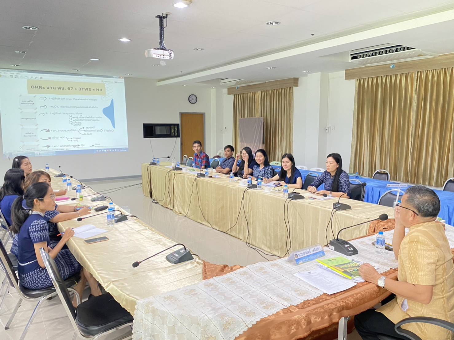 พช.หนองคาย ดำเนินการประชุมเชิงปฏิบัติการเพิ่มประสิทธิภาพเจ้าหน้าที่พัฒนาชุมชนในการขับเคลื่อนและบริหารงานพัฒนาชุมชน ปี 2567 CDD_NK “SMART&WOW” 2024