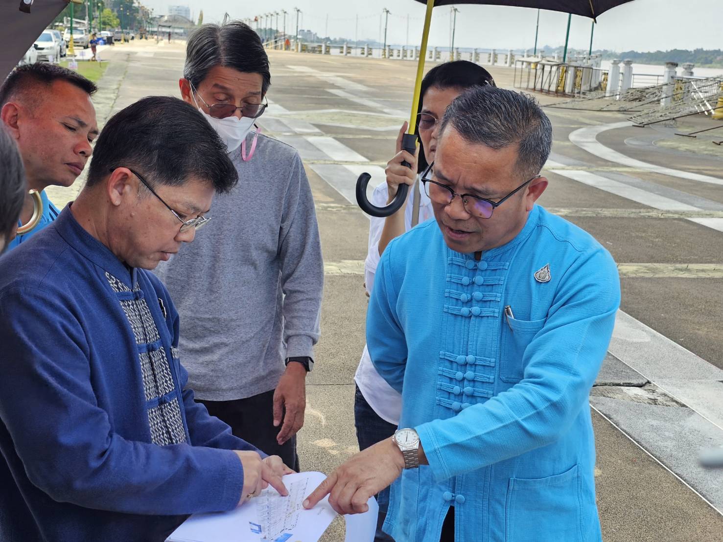 เตรียมพร้อม “ชม ช้อป เที่ยว ที่เดียวในโลก” พช.หนองคาย ลงพื้นที่เตรียมความพร้อม การจัดแสดงและจำหน่ายผลิตภัณฑ์ OTOP ภายใต้ชื่องาน “OTOP บั้งไฟพญานาคโลก” ประจำปี 2566