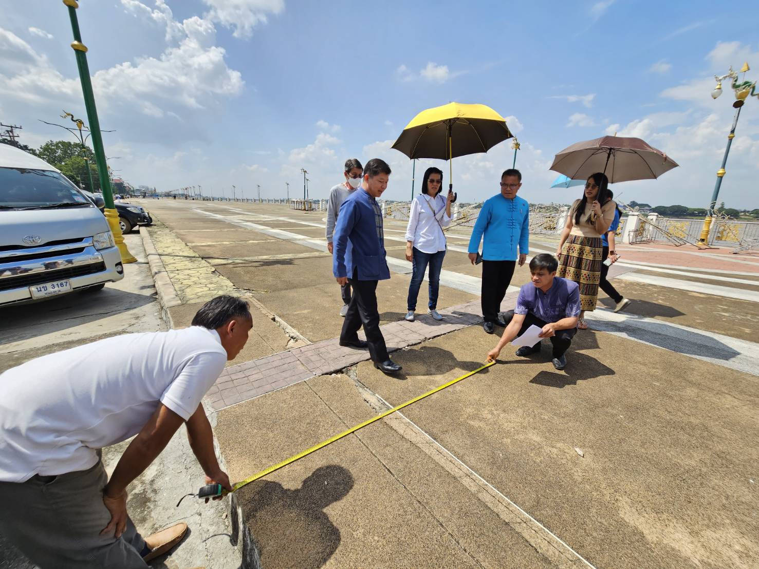 เตรียมพร้อม “ชม ช้อป เที่ยว ที่เดียวในโลก” พช.หนองคาย ลงพื้นที่เตรียมความพร้อม การจัดแสดงและจำหน่ายผลิตภัณฑ์ OTOP ภายใต้ชื่องาน “OTOP บั้งไฟพญานาคโลก” ประจำปี 2566