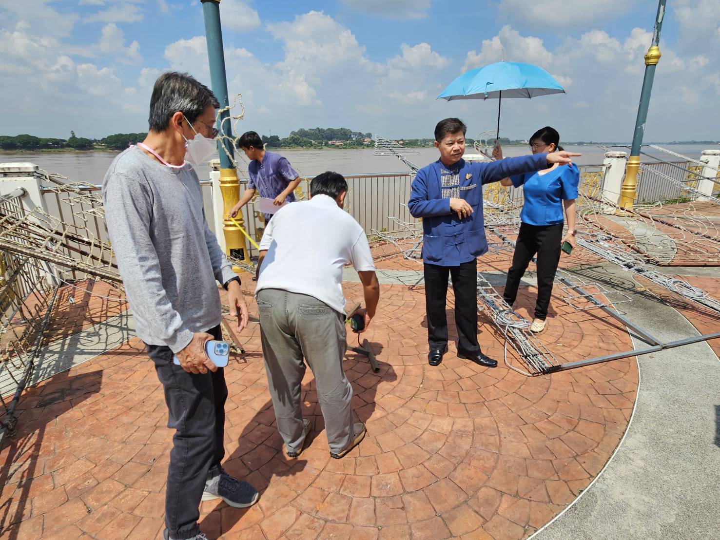 เตรียมพร้อม “ชม ช้อป เที่ยว ที่เดียวในโลก” พช.หนองคาย ลงพื้นที่เตรียมความพร้อม การจัดแสดงและจำหน่ายผลิตภัณฑ์ OTOP ภายใต้ชื่องาน “OTOP บั้งไฟพญานาคโลก” ประจำปี 2566