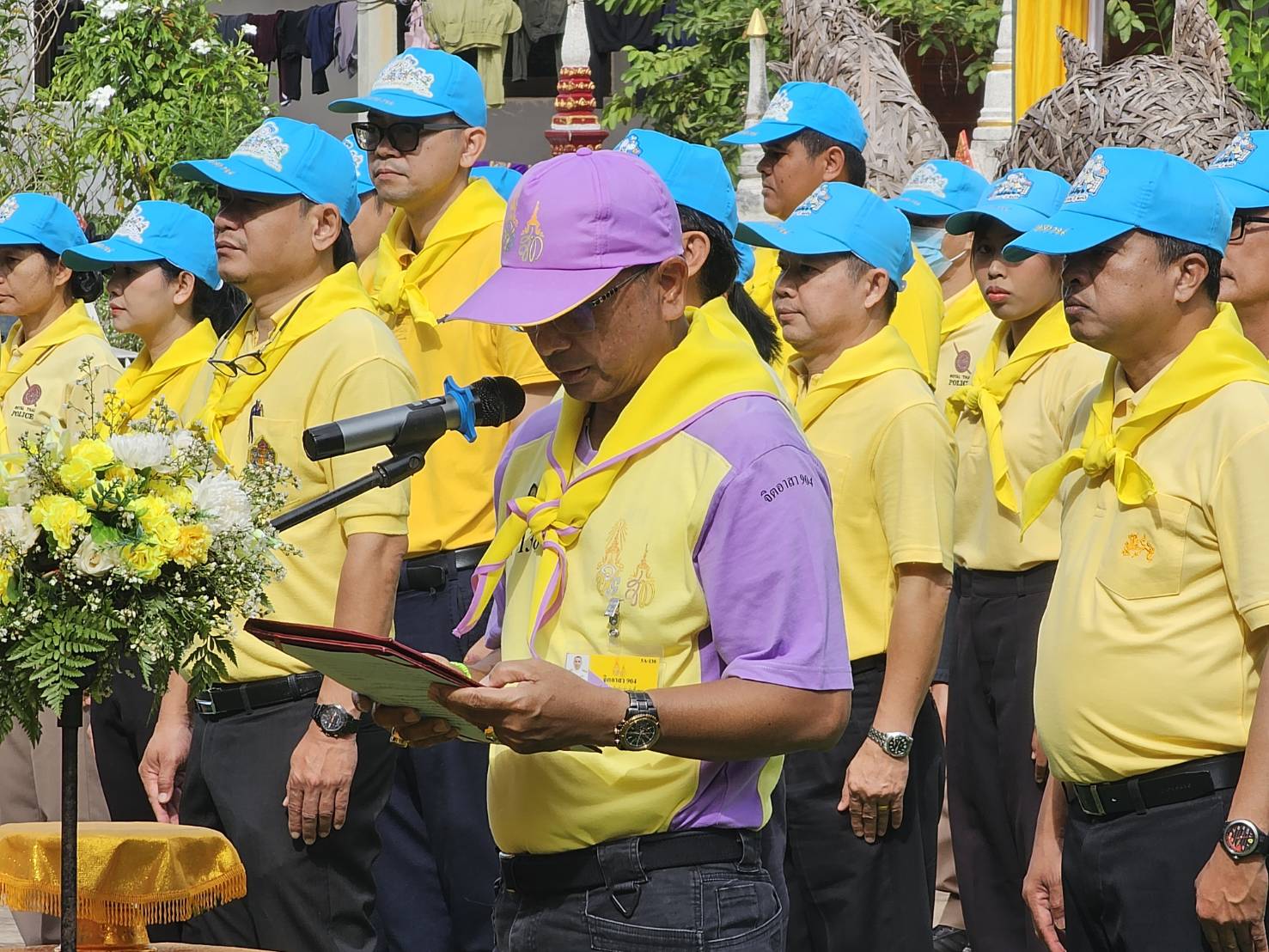 พช.หนองคาย ร่วมกิจกรรมจิตอาสาพัฒนาเนื่องในโอกาสวันคล้ายวันสิ้นพระชนม์ สมเด็จพระสังฆราชเจ้า กรมหลวงวชิรญาณสังวร สมเด็จพระสังฆราช ในรัชกาลที่ 9 และกิจกรรมวันรักต้นไม้ประจำปีของชาติ (21 ตุลาคม 2566)