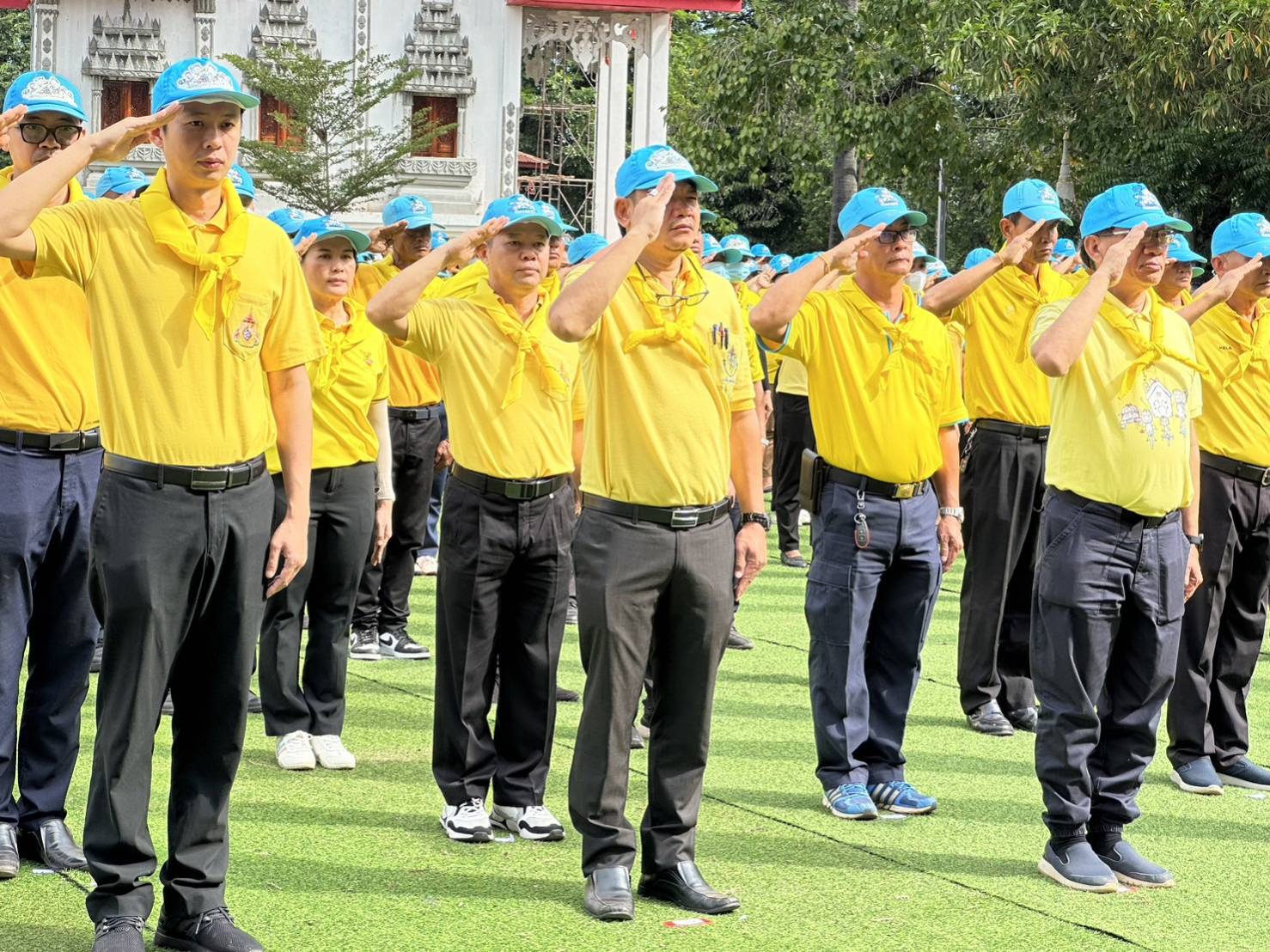 พช.หนองคาย ร่วมกิจกรรมจิตอาสาพัฒนาเนื่องในโอกาสวันคล้ายวันสิ้นพระชนม์ สมเด็จพระสังฆราชเจ้า กรมหลวงวชิรญาณสังวร สมเด็จพระสังฆราช ในรัชกาลที่ 9 และกิจกรรมวันรักต้นไม้ประจำปีของชาติ (21 ตุลาคม 2566)