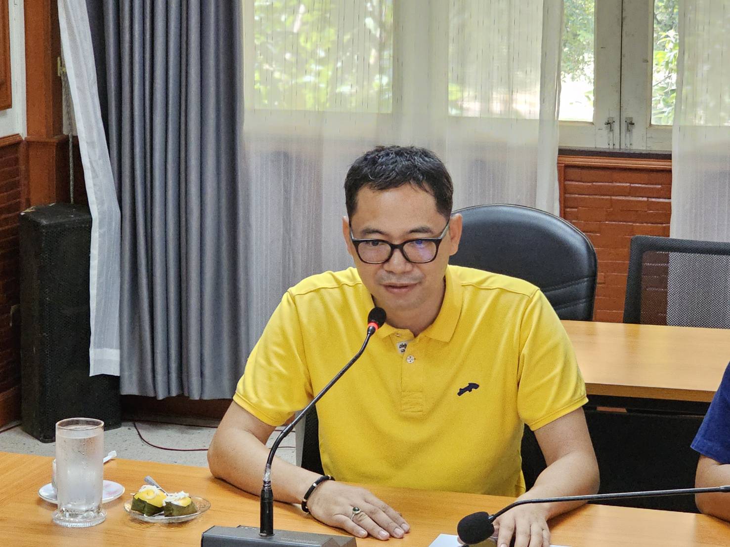 พช.หนองคาย ลงพื้นที่นิเทศติดตามการดำเนินงาน สำนักงานพัฒนาชุมชนอำเภอสระใคร จังหวัดหนองคาย