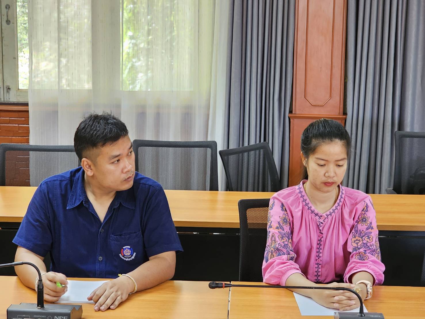 พช.หนองคาย ลงพื้นที่นิเทศติดตามการดำเนินงาน สำนักงานพัฒนาชุมชนอำเภอสระใคร จังหวัดหนองคาย