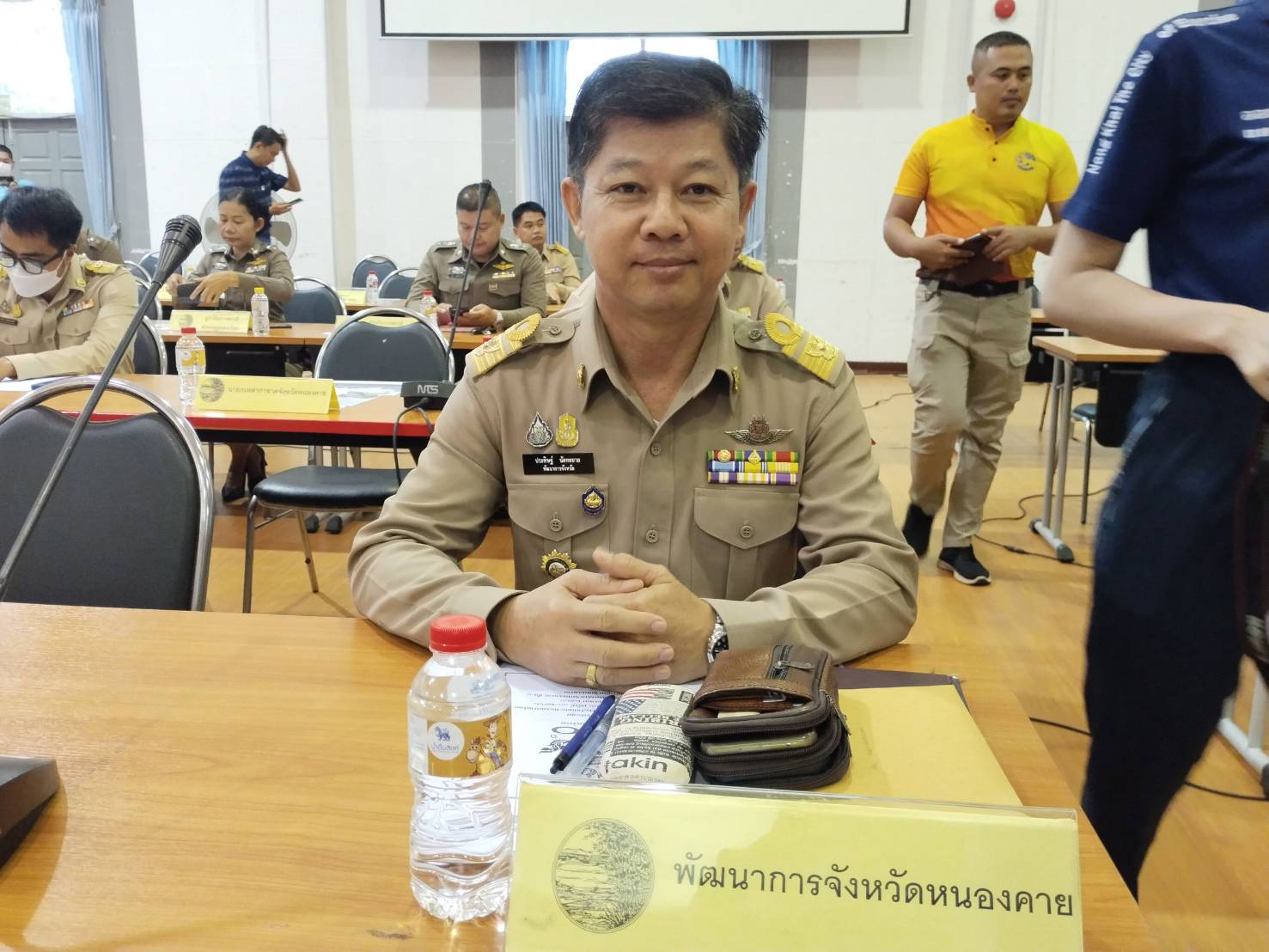 พช.หนองคาย ร่วมการประชุมคณะกรมการจังหวัดและหัวหน้าส่วนราชการประจำจังหวัด ครั้งที่ 10/2566